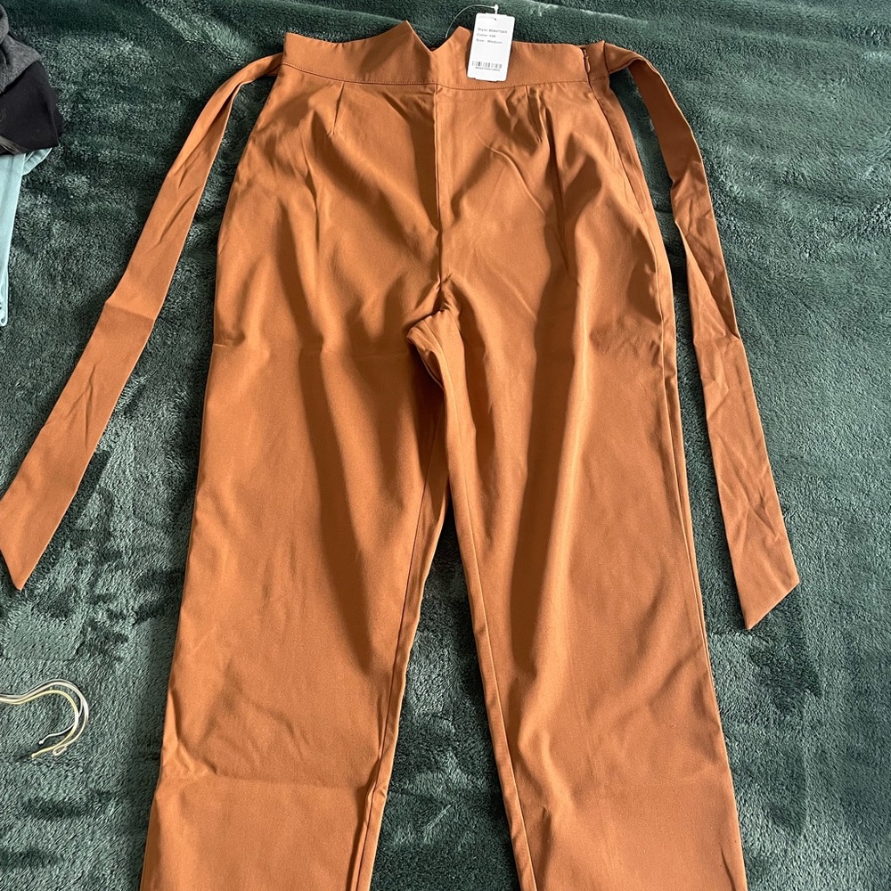 SheIn Work Pants Tan